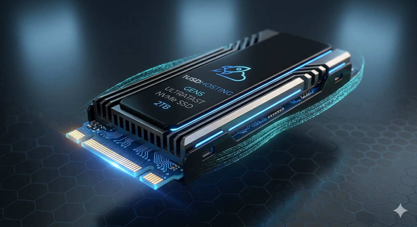 Enterprise Gen5 NVMe Storage for $1 hosting Bangkok Thailand